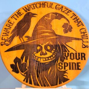 Beware The Watchful Gaze Wall Art