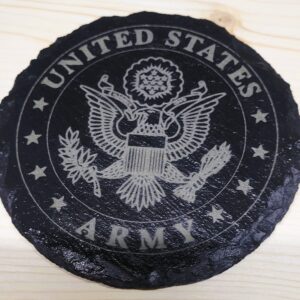 US Army Slate Coaster