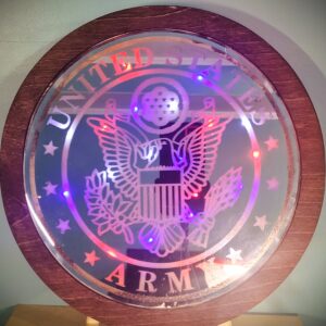 US Army Mirror Color Lights