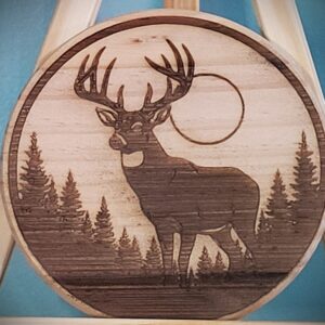 Woodland Buck Coaster