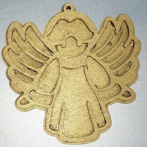 Wood Christmas Angel