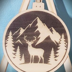 Woodland Deer Ornament