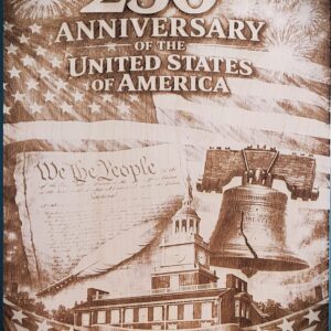 250th Anniversary Wood Wall Art