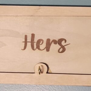 Wooden Key Rack