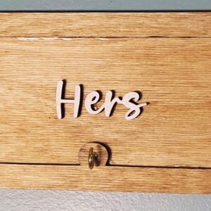 Wooden Key Rack