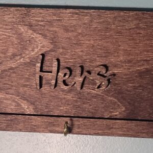 Wooden Key Rack