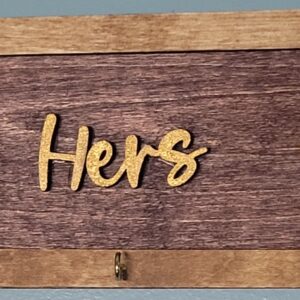 Wooden Key Rack